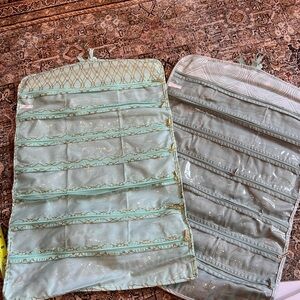Elegant Jewelry Organizers in Mint Green